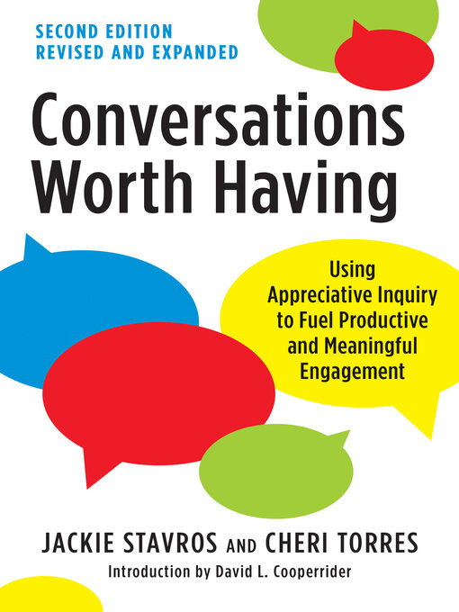 Title details for Conversations Worth Having by Jackie Stavros - Available